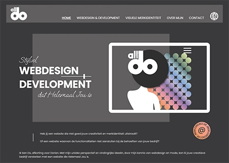Webdesign trend 2025 Dark mode